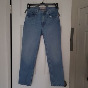 Everlane High Rise Straight Jeans